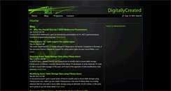 Desktop Screenshot of digitallycreated.net